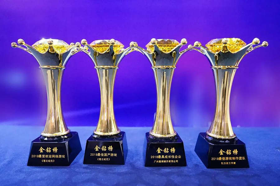 赏金大对决游戏获广东游戏产业年会五项大奖